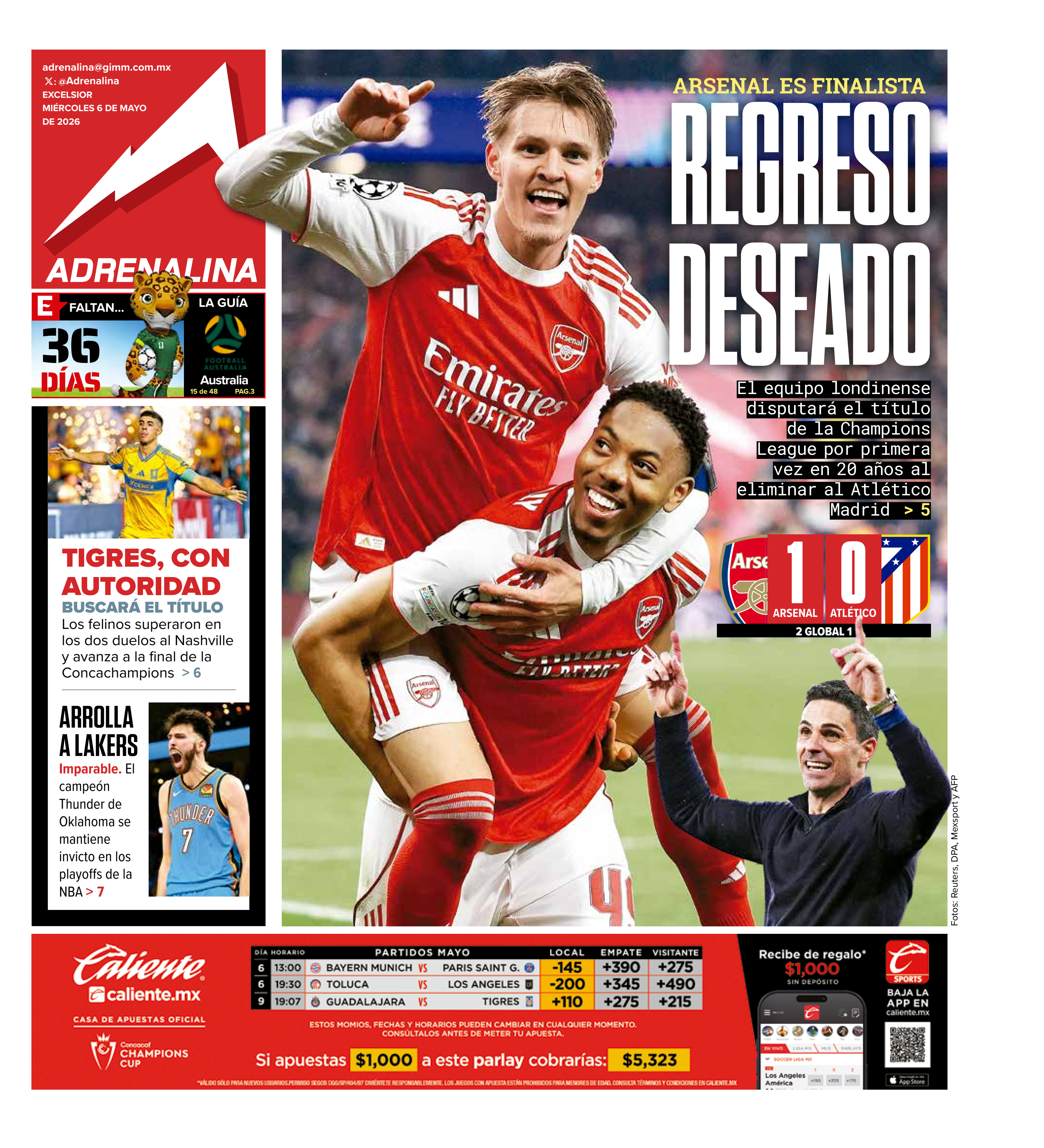 Portada Excélsior